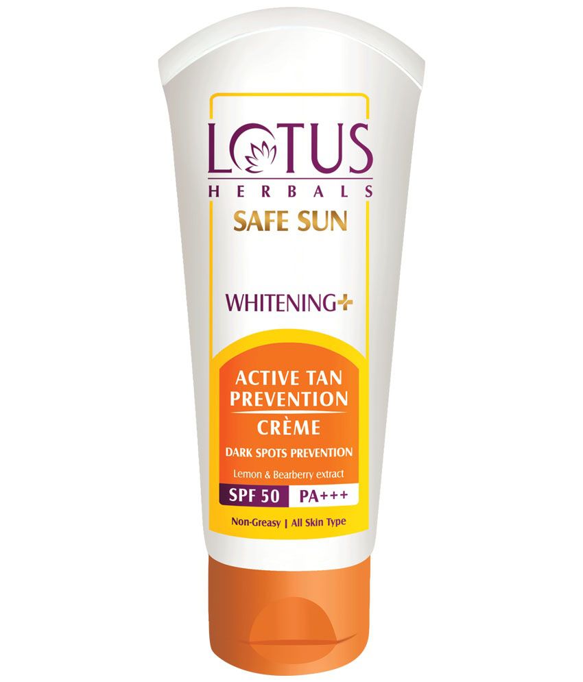 Lotus Herbals Safe Sun Whitening+ BB Mattifying Glow Fairness Cream SPF 30