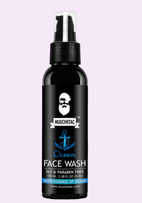 Muuchstac Ocean Foam Face Wash For Men