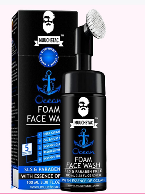Muuchstac Men’s Ocean Face Wash-100 ml-
