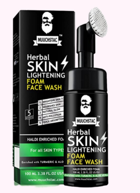 Muuchstac Herbal Skin Lightening Foam Face Wash